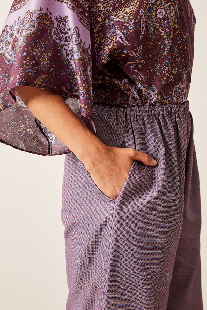 Pantalon provence violet