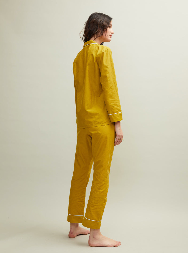 Pantalon de pyjama jaune Adèle