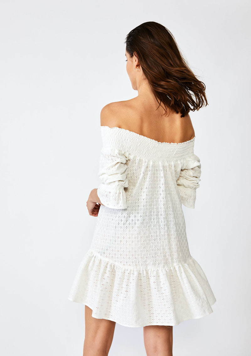 Robe Vallauris // Broderie anglaise blanche